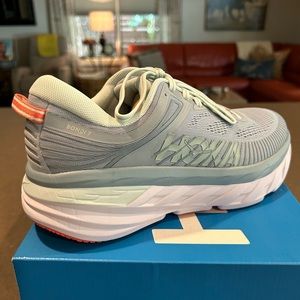 Never worn women’s size 9 HOKAs in original box.